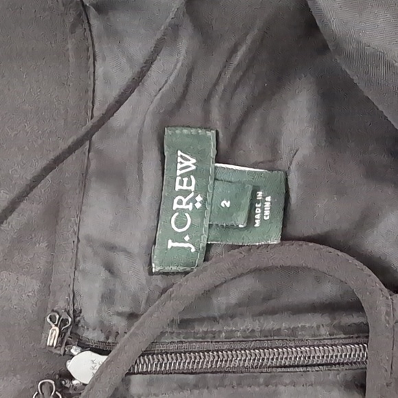 J Crew Sun Dress Summer Black Dress - Picture 5 of 6